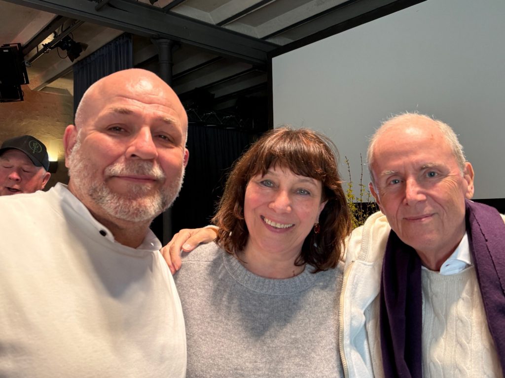 Dana mit Mike Booth und Jagata