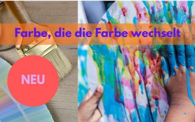 Ganz neu: Wandfarbe, die die Farbe wechselt